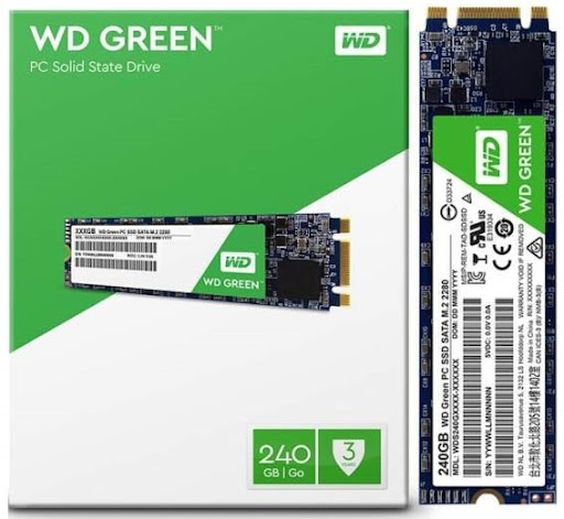 SSD WD Green SN350 M.2 NVMe 240GB (Ảnh 1)